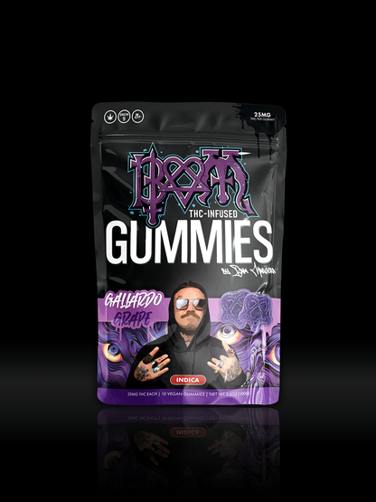 Grape - 25mg THC Gummies